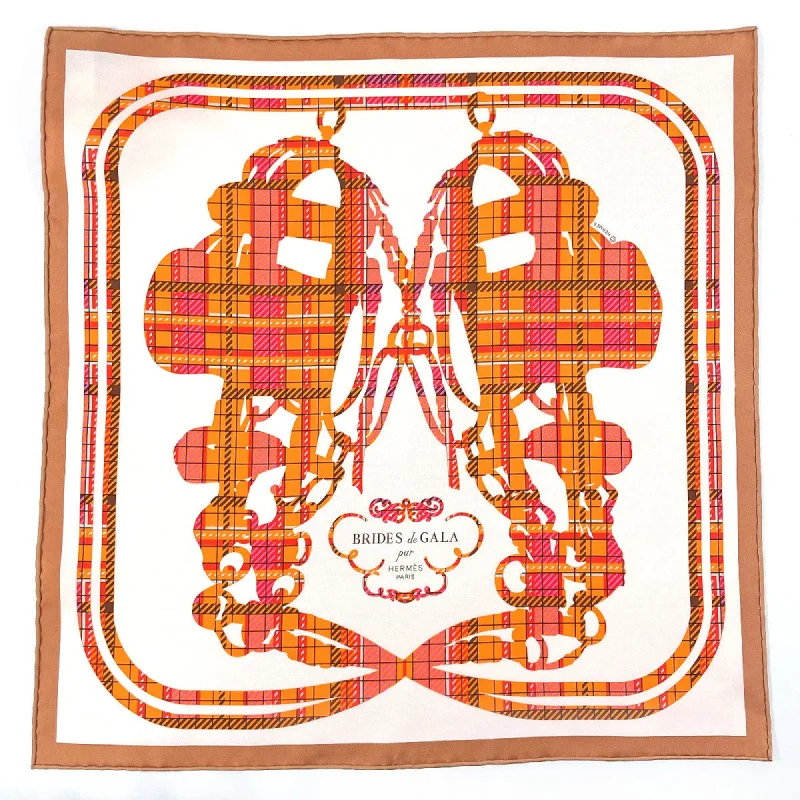 Hermes  pink Silk Scarf (Pre-Owned)