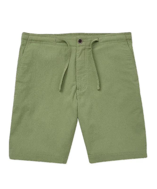 Westport Black Seersucker Shorts