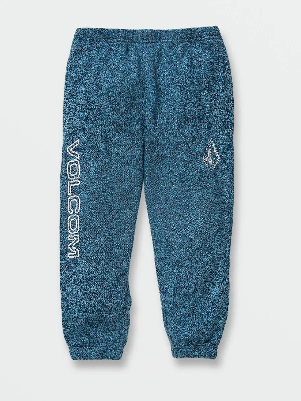 Little Boys Barstone Fleece Pants - Blue Drift