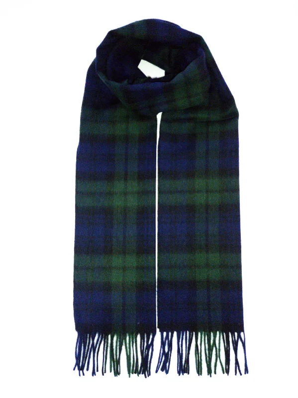 Blackwatch Lambswool Check Scarf