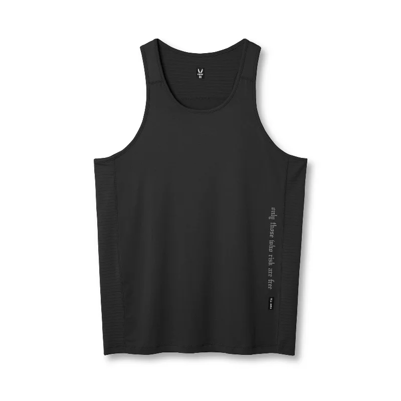 0834. 3D-Lite® 2.0 Training Singlet - Black "OTWR"