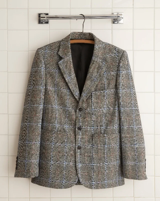 Houndstooth Pigment Suit Jacket - 38