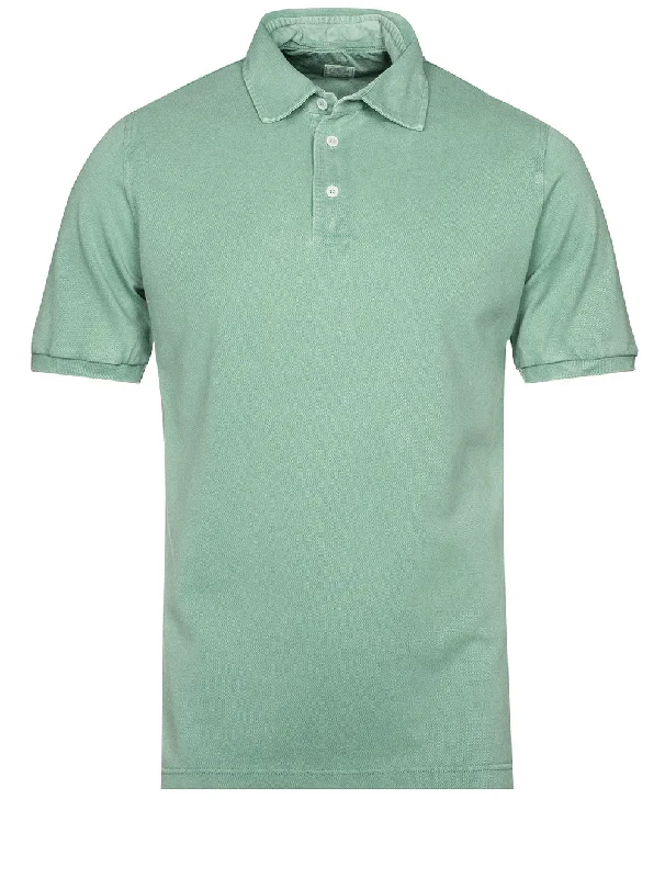 North Piquet Short Sleeve Polo Green