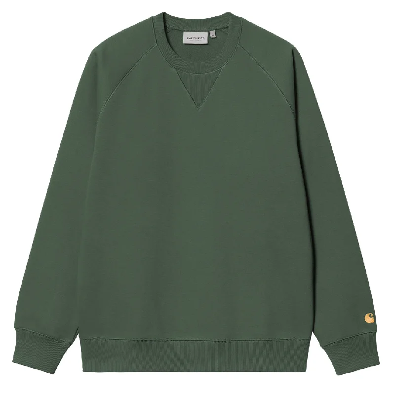 Carhartt WIP Chase Sweat Sycamore Tree / Gold