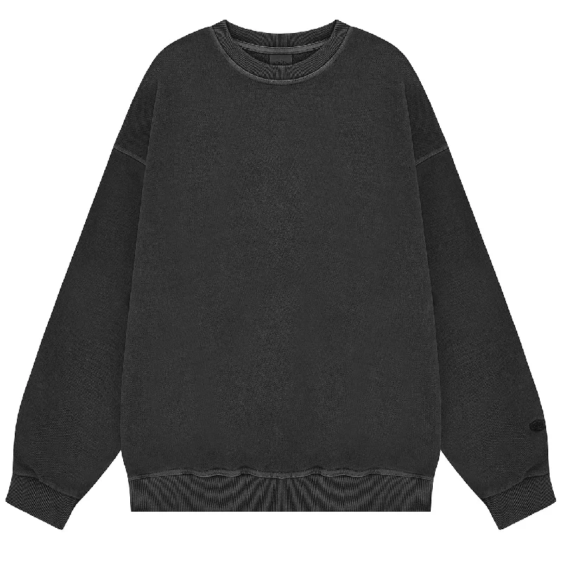 Kappy Pigment Sweat Shirt Dark Gray