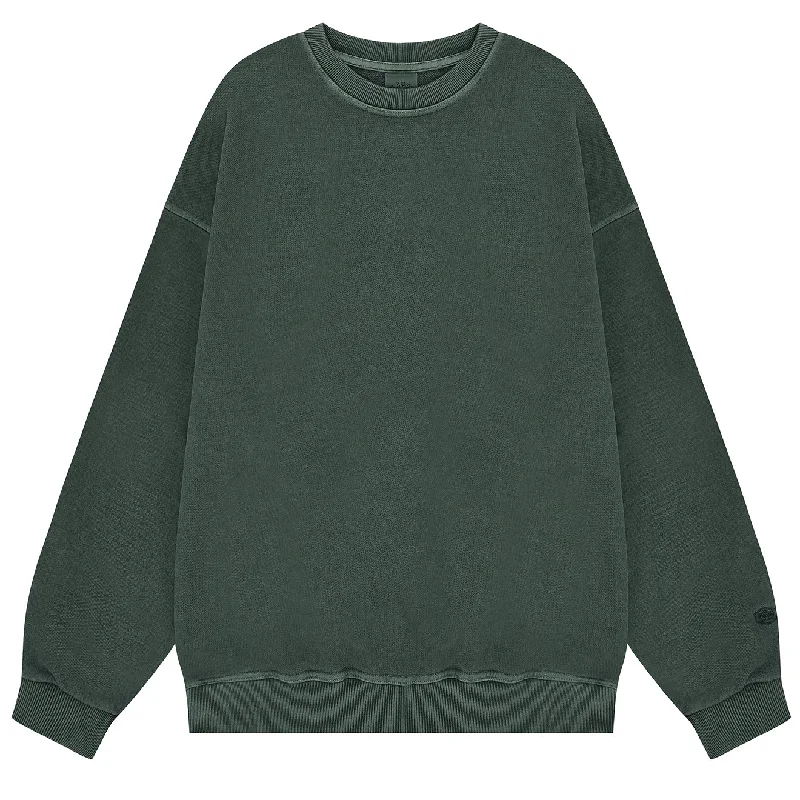 Kappy Pigment Sweat Shirt Deep Green