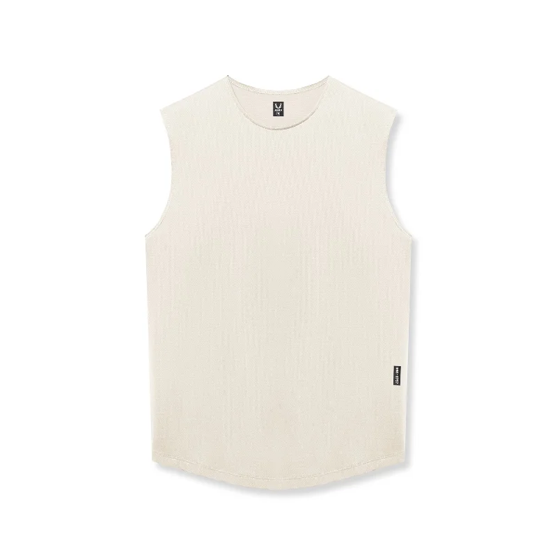 0757. AeroSilver® Cutoff Tank - Ivory Cream