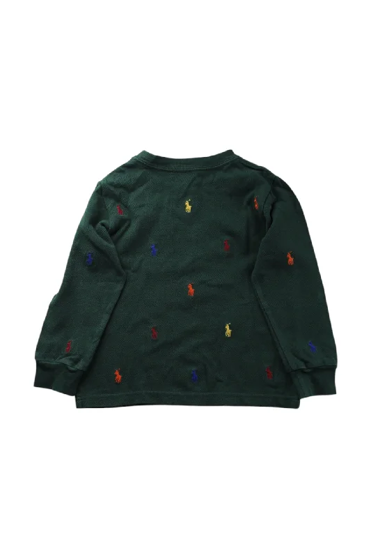 Polo Ralph Lauren Embroidered Long Sleeve Top 3T