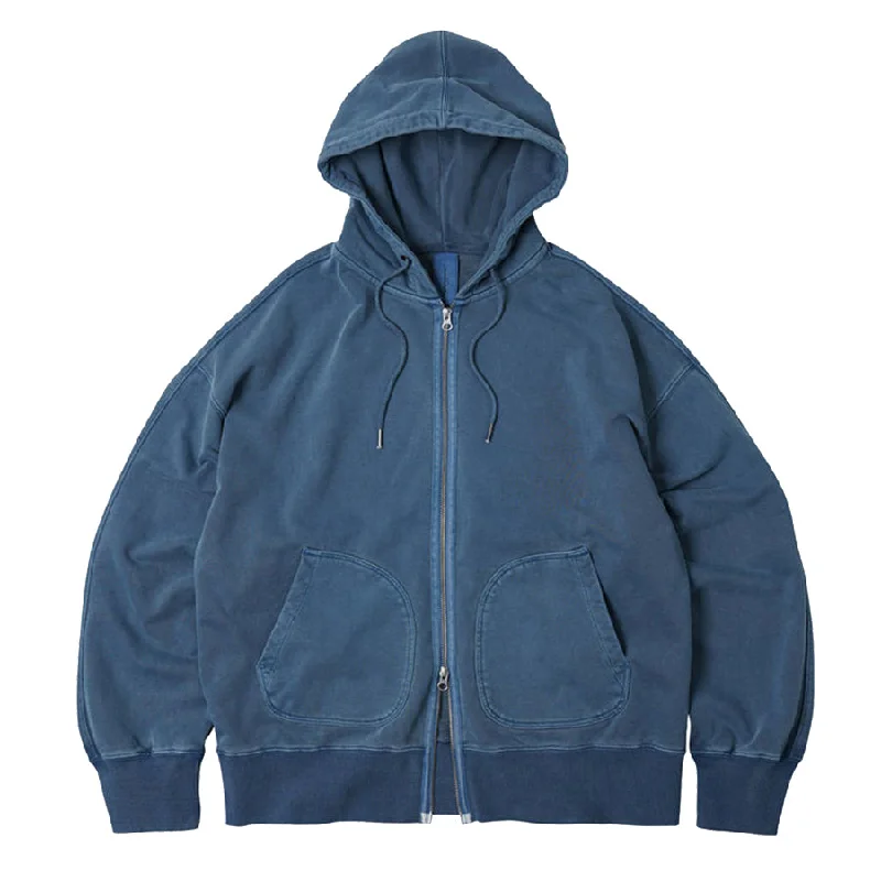 Frizmworks OG Pigment Dyeing Hood Zipup Parka Blue