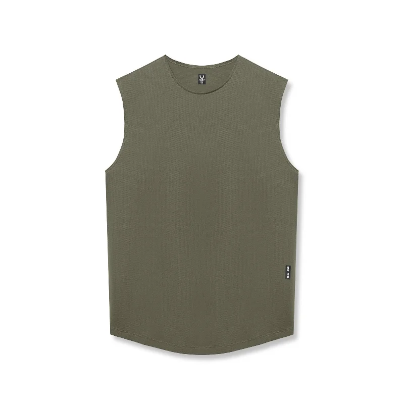 0757. AeroSilver® Cutoff Tank - Olive