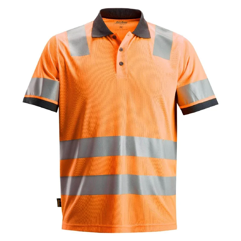 Snickers 2730 Hi Vis Polo Shirt Class 2