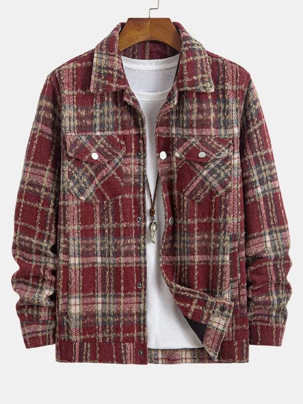 Flannel Plaid Jacket