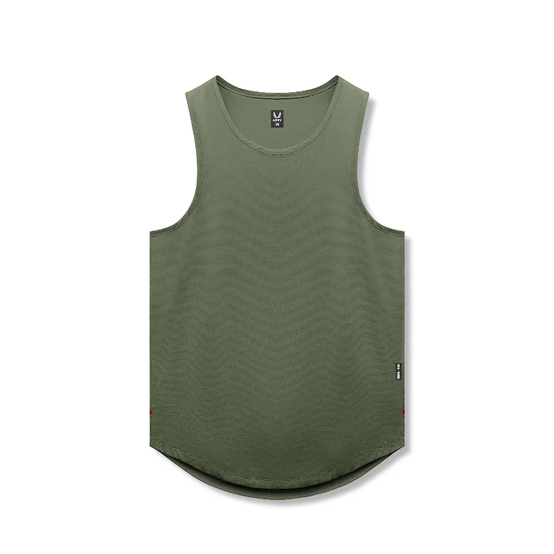 0830. AeroSilver® Tank Top - Olive