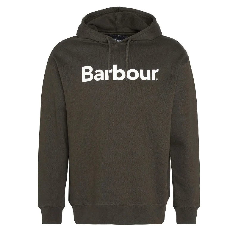 Barbour Brushed Nicholas OS Hoodie Sage