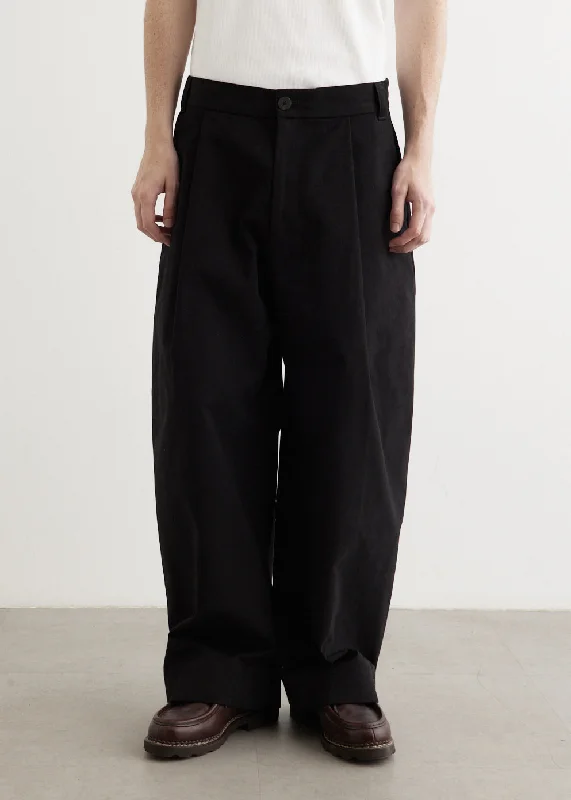 Sorte Deep Pleat Volume Pants