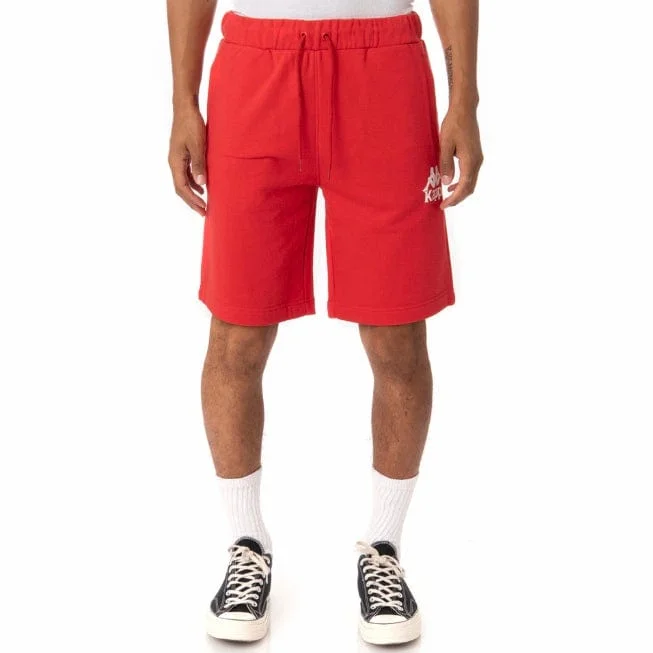 Kappa Authentic Uppsala Shorts (Red/White) 33154GW