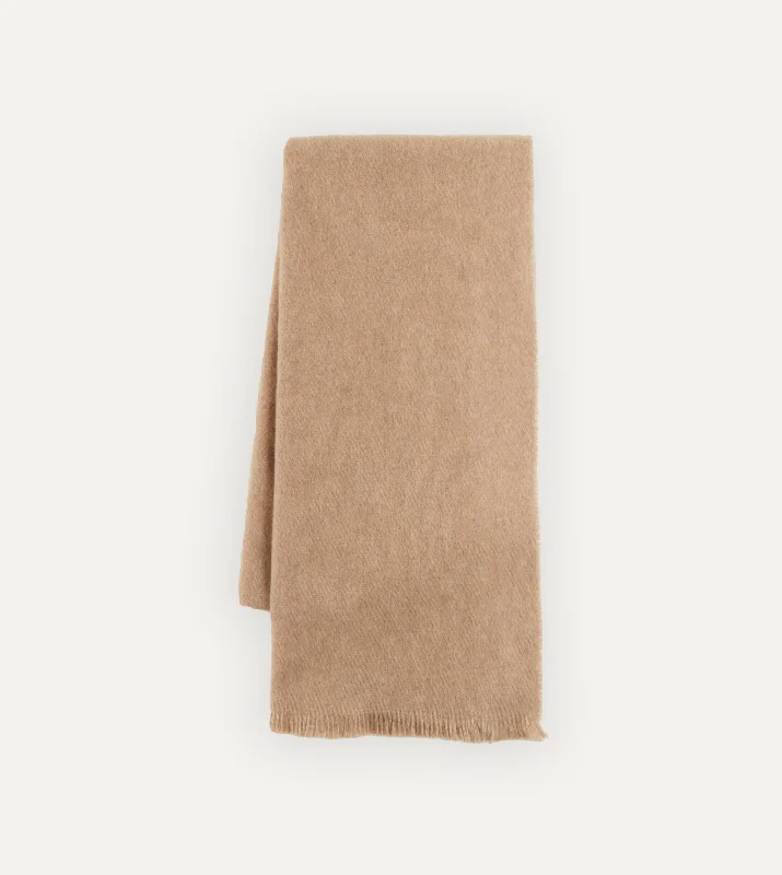 Oatmeal Cashmere Scarf