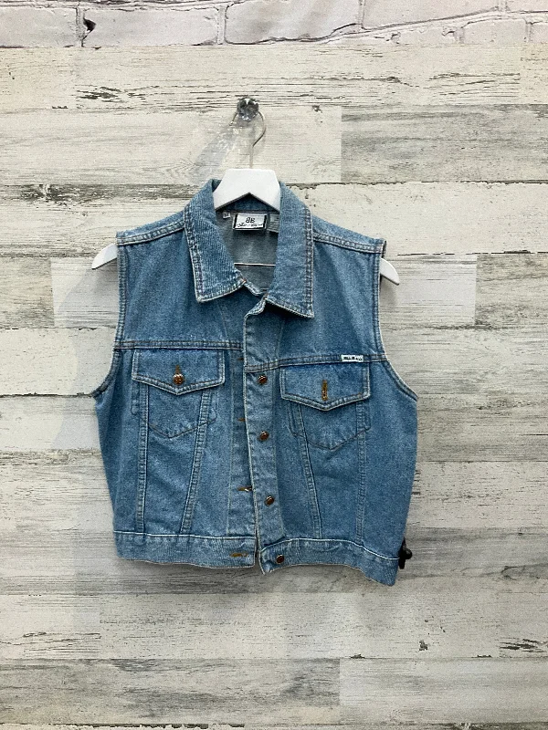 Vest Other By Clothes Mentor In Blue, Size: M