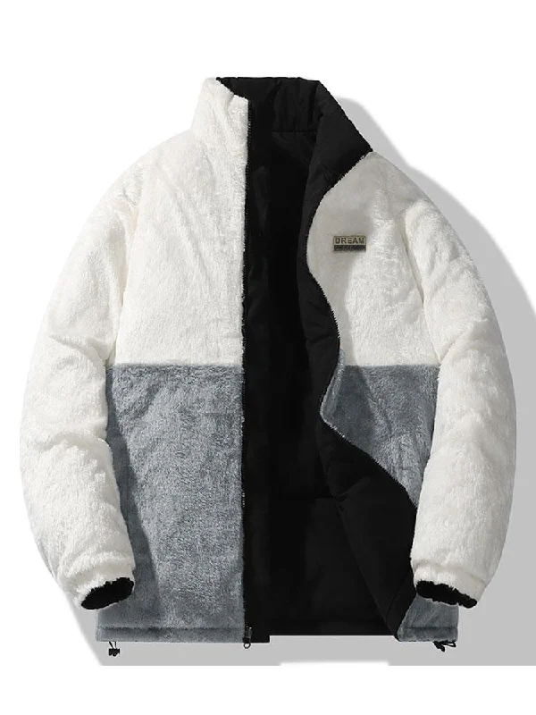 Reversible Teddy Fleece Coat