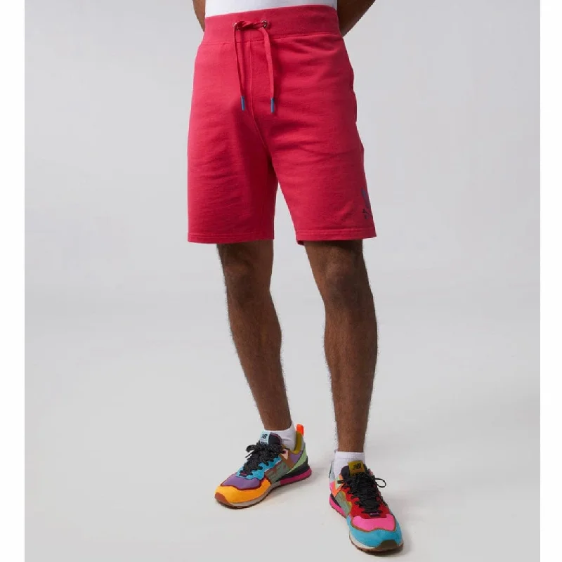 Psycho Bunny Hindes Sweat Shorts (Bright Fuschia) B6R416T1FT