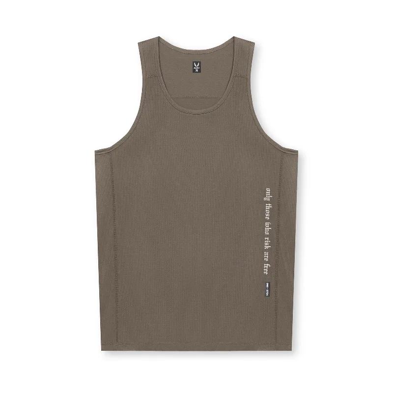 0754. AeroSilver® Training Singlet - Deep Taupe "OTWR"