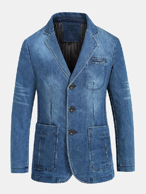 Man Denim Blazer