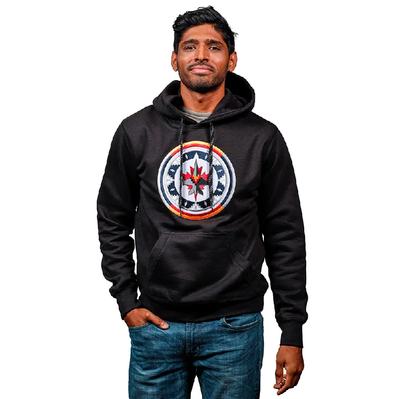 WASAC CREST HOODY BLACK