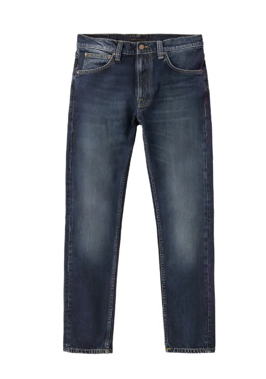 ID60420-Nudie Jeans Lean Dean Deep Ocean