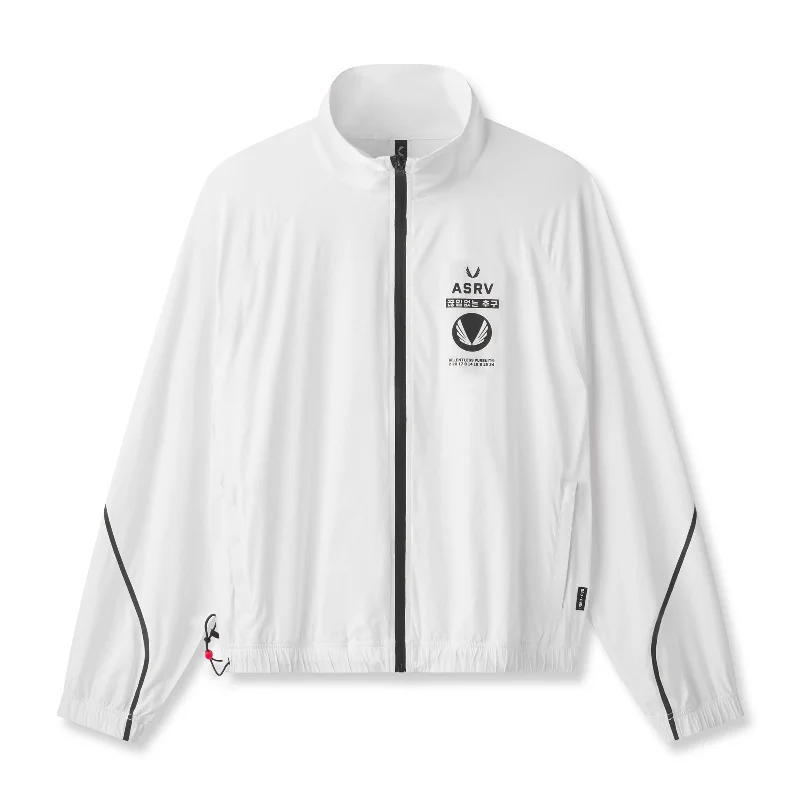 0950. Aerotex™ Track Jacket - White/Black