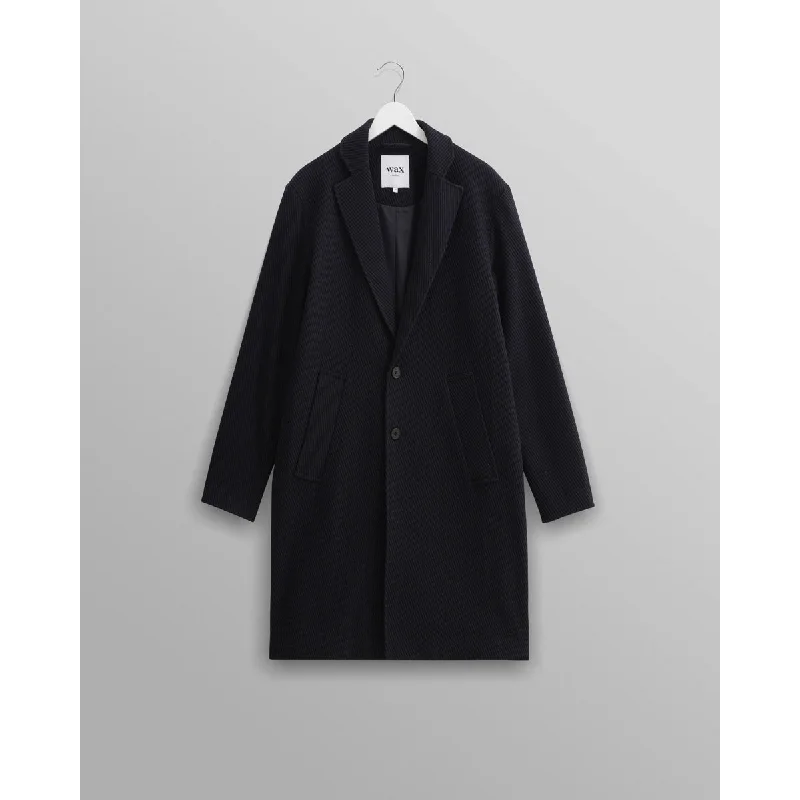 Sasso Coat | Navy