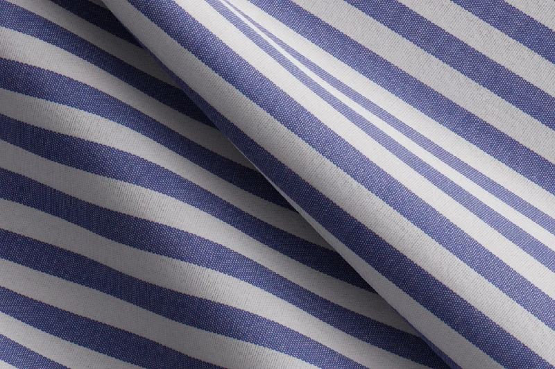 Made to Measure Blue and White Stripe Shirt