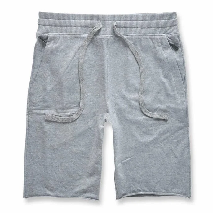 Jordan Craig Big Men's Palma French Terry Shorts (Heather Grey) 8450SX