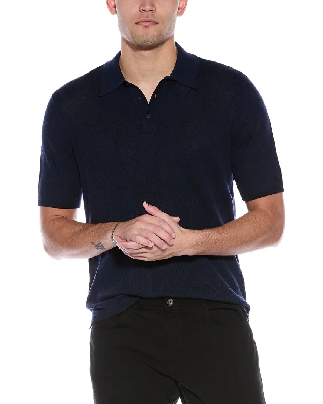 rag & bone Harvey Knit Polo Shirt