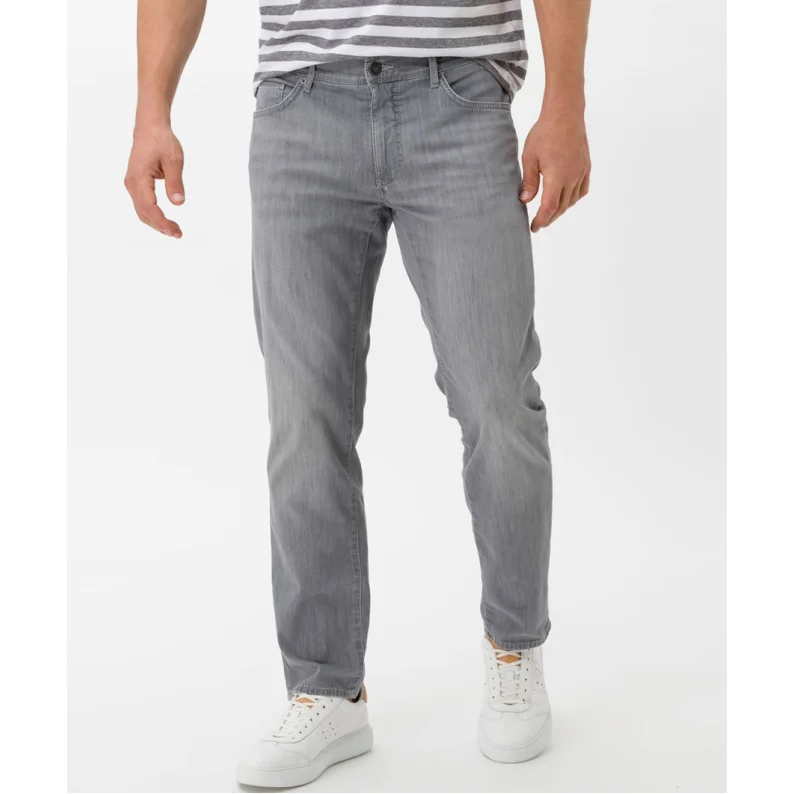 Brax Ultralight Summer Jeans Cadiz Straight Fit - Silver Sea 84-6127