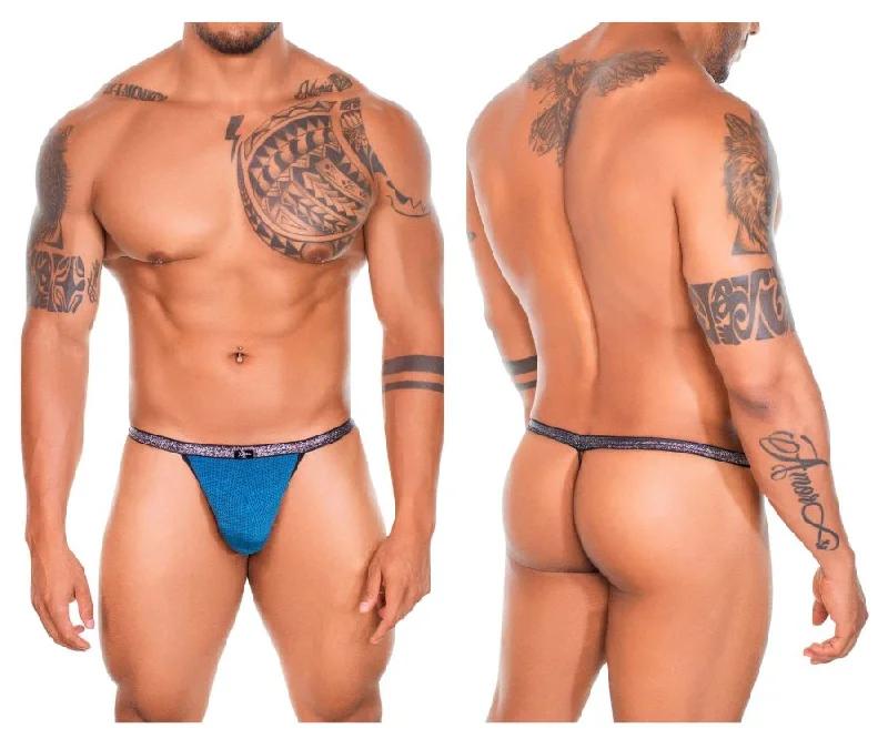 Xtremen 91144 Mesh G-String Color Petrol