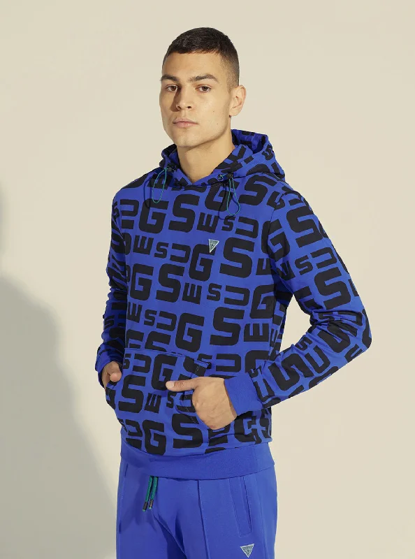 Eco Blue Galen Logo Active Jumper