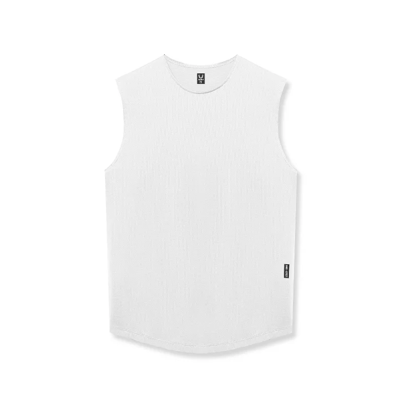 0757. AeroSilver® Cutoff Tank - White