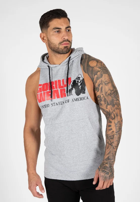 Rogers Hooded Tank Top - Gray Melange