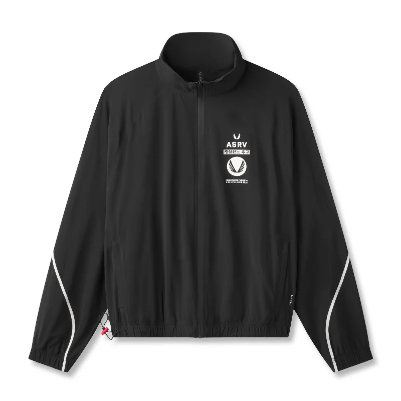 0950. Aerotex™ Track Jacket - Black/White