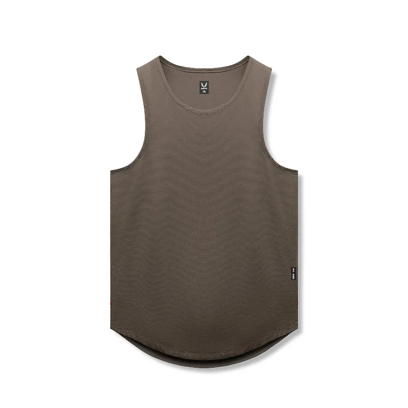 0830. AeroSilver® Tank Top - Deep Taupe