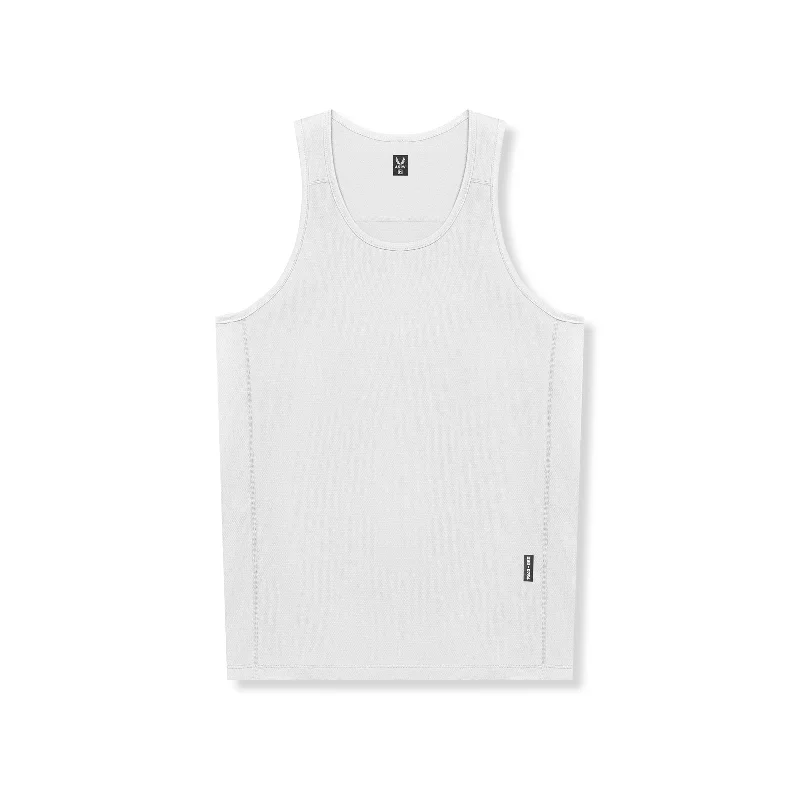 0754. AeroSilver® Training Singlet - White