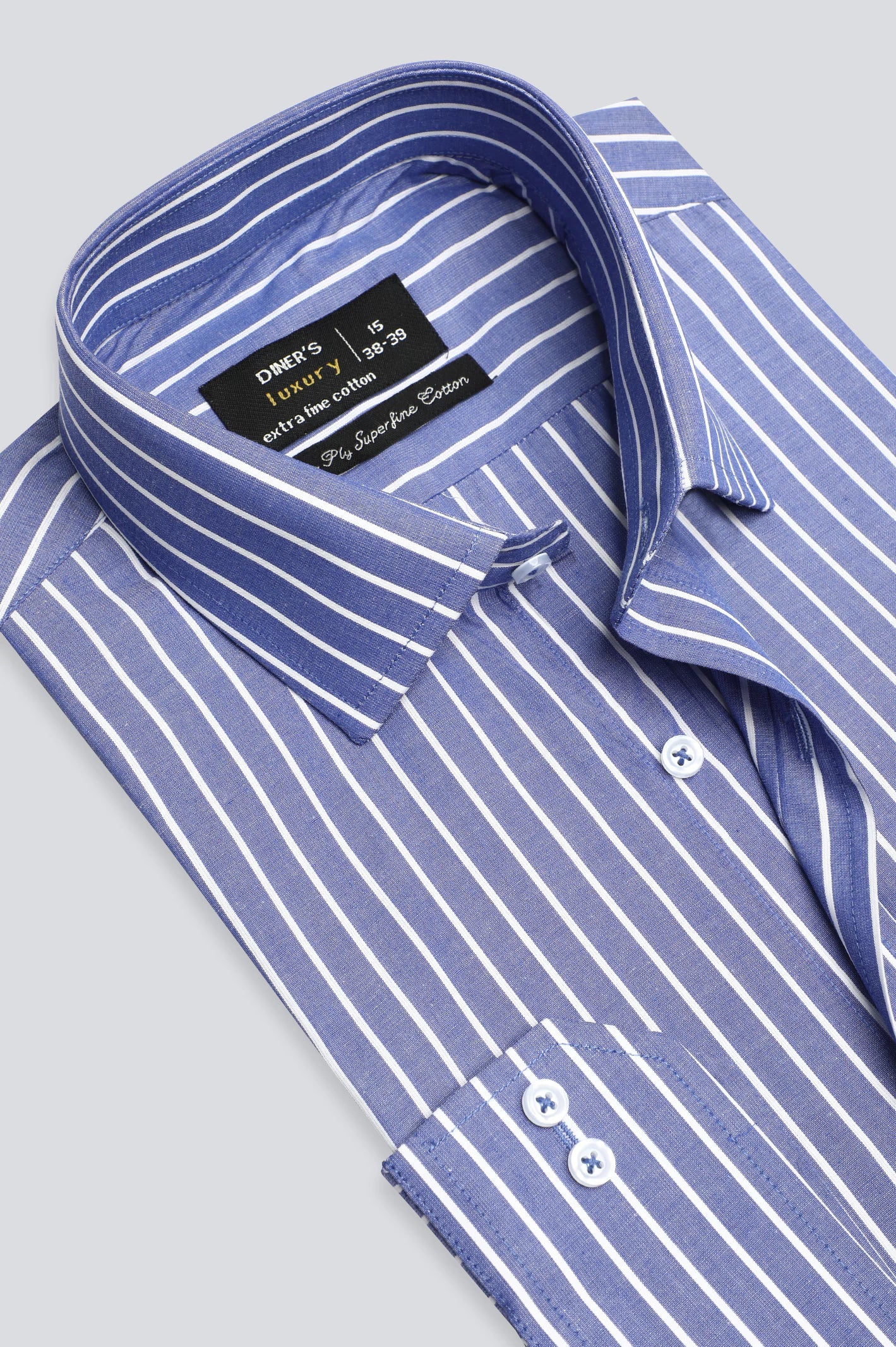 Bue Pinstripe Formal Shirt