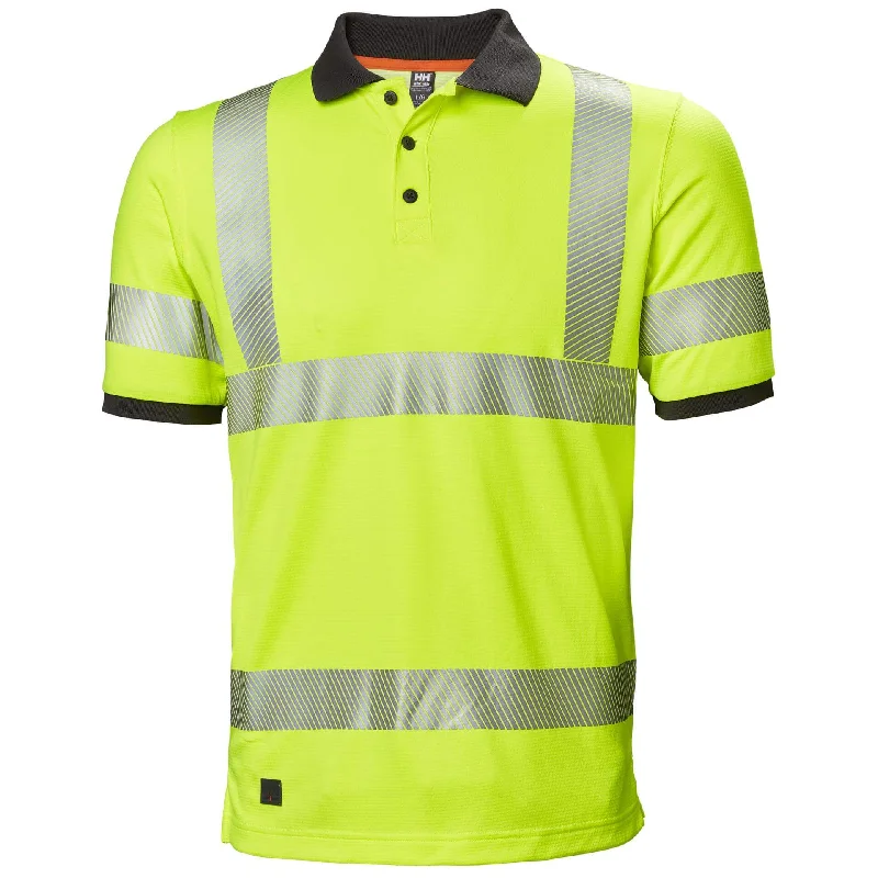 Helly Hansen Lifa Active Hi Vis Base Layer Polo Shirt - 75112