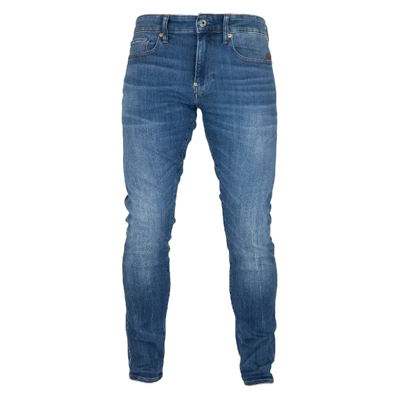 G-Star Revend Skinny Jeans - Elto Medium Indigo Aged Superstretch