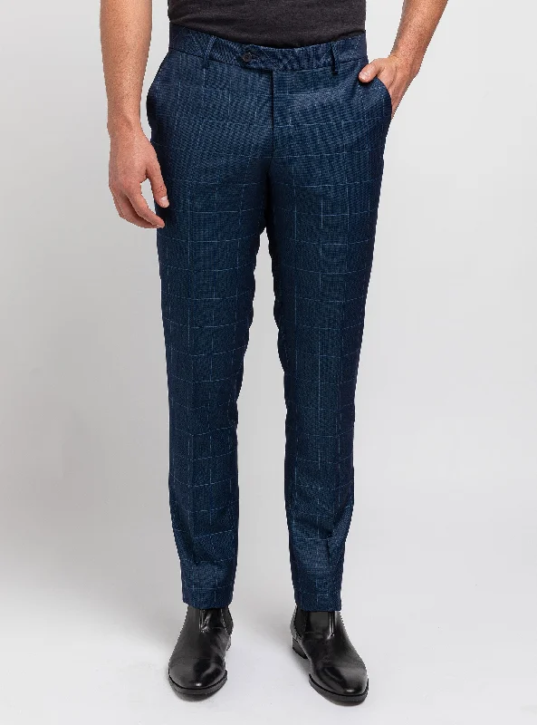 Micro houndstooth dress pants