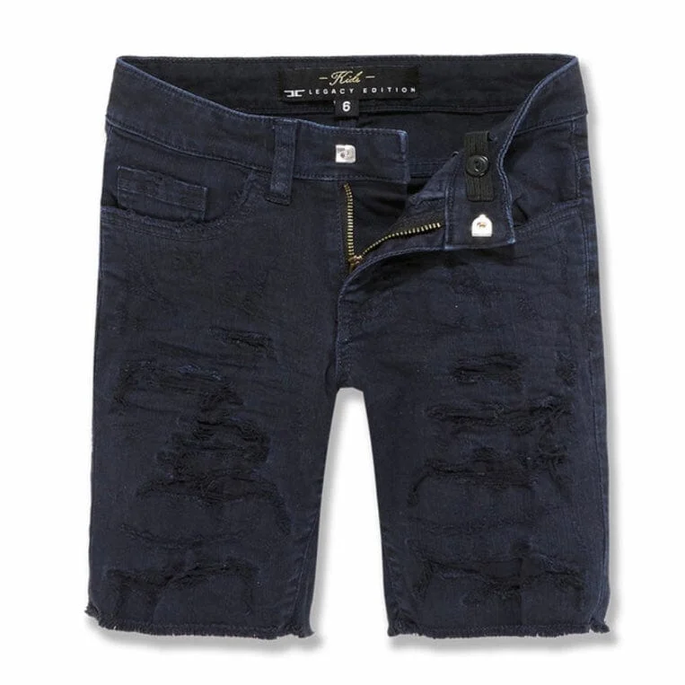 Kids Jordan Craig Tulsa Twill Shorts (Navy) J3187SK