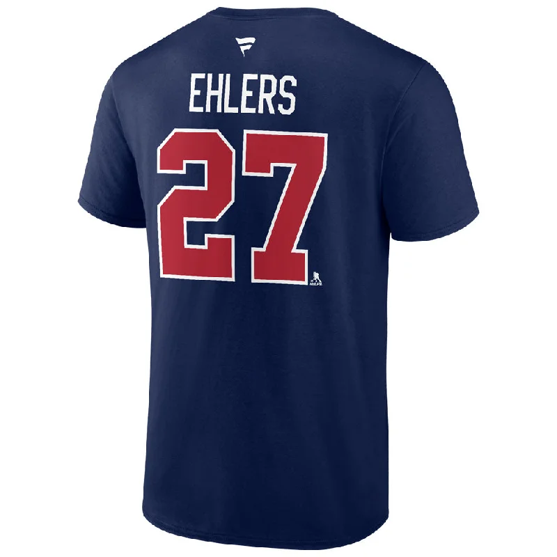 FANATICS ALT NAME/# TEE 27 EHLERS