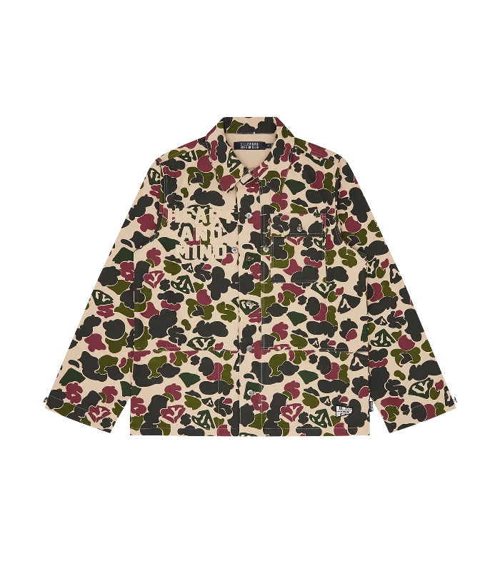 DUCK CAMO OVERSHIRT - MULTI CAMO