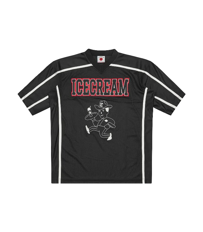 FOOTBALL SHIRT - BLACK