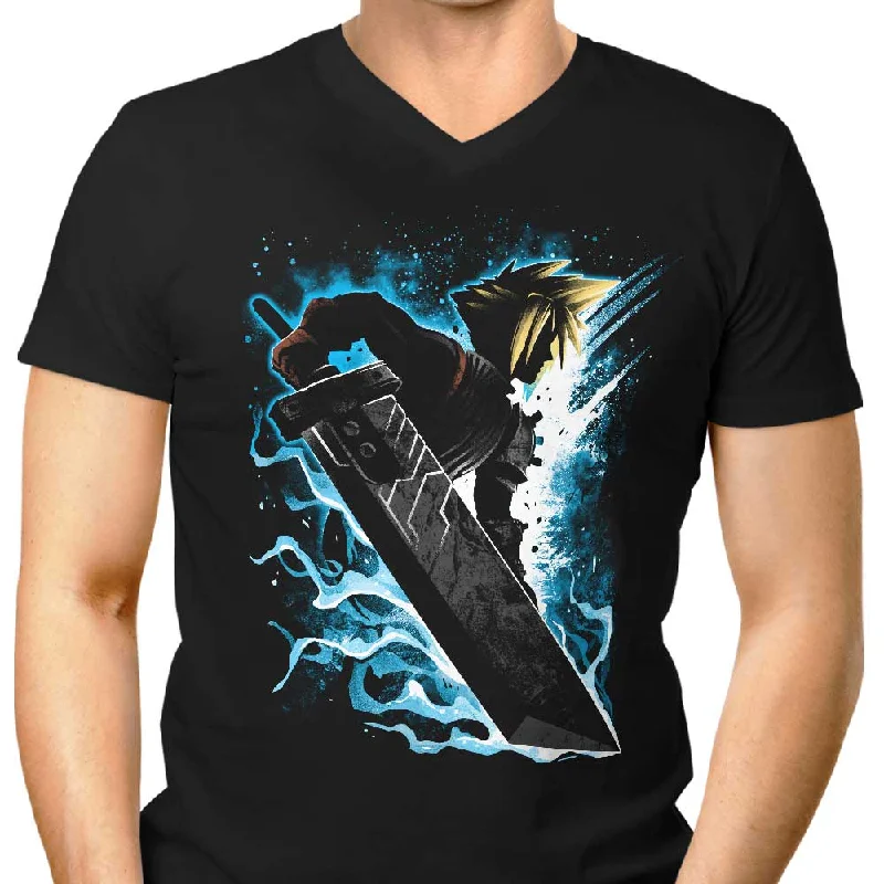 Ex-Soldier and Buster Sword - Men's V-Neck